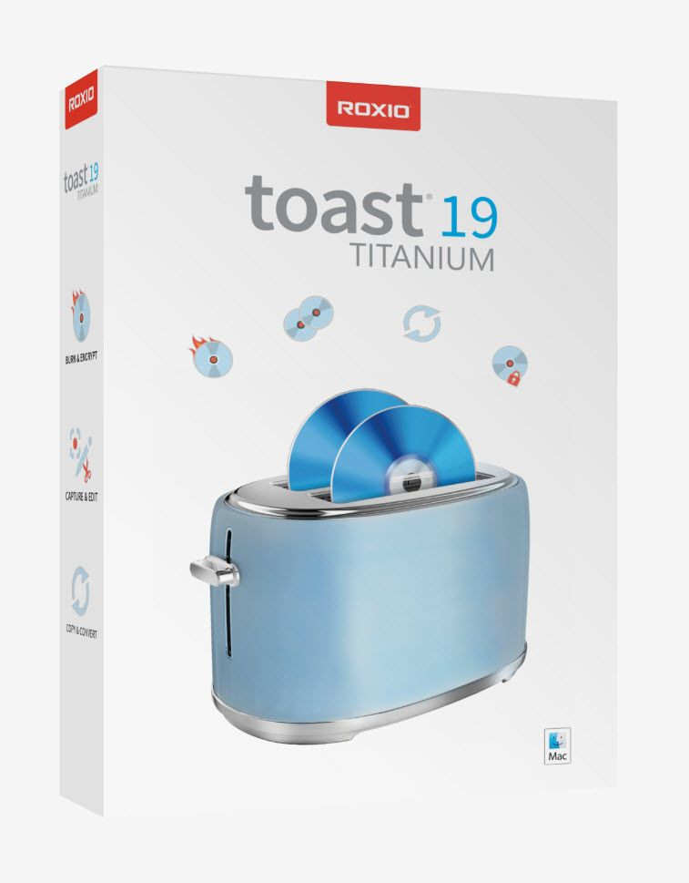 Image of Roxio Toast 19 Titanium DE/ML MAC ESD