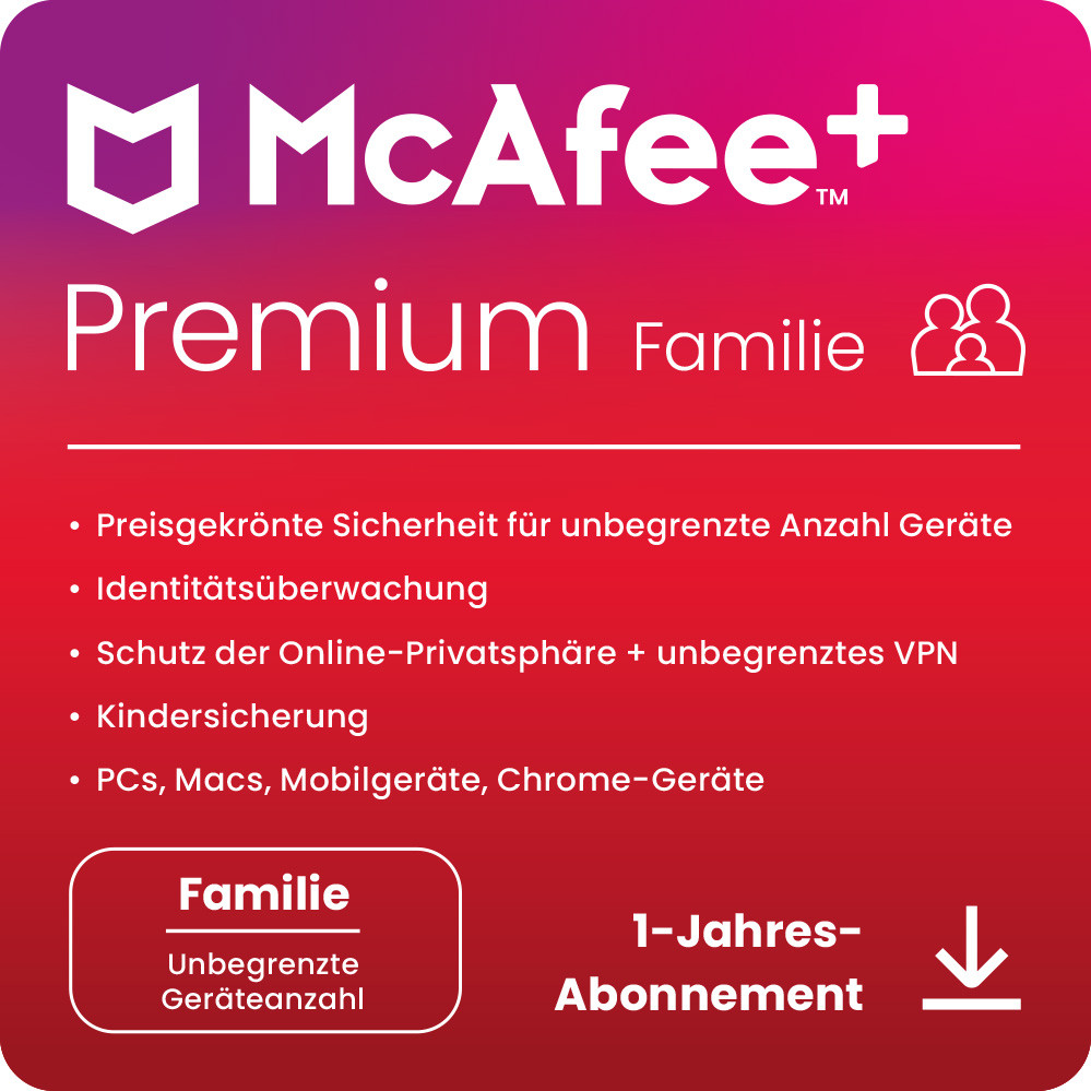 McAfee+ Premium Family Security