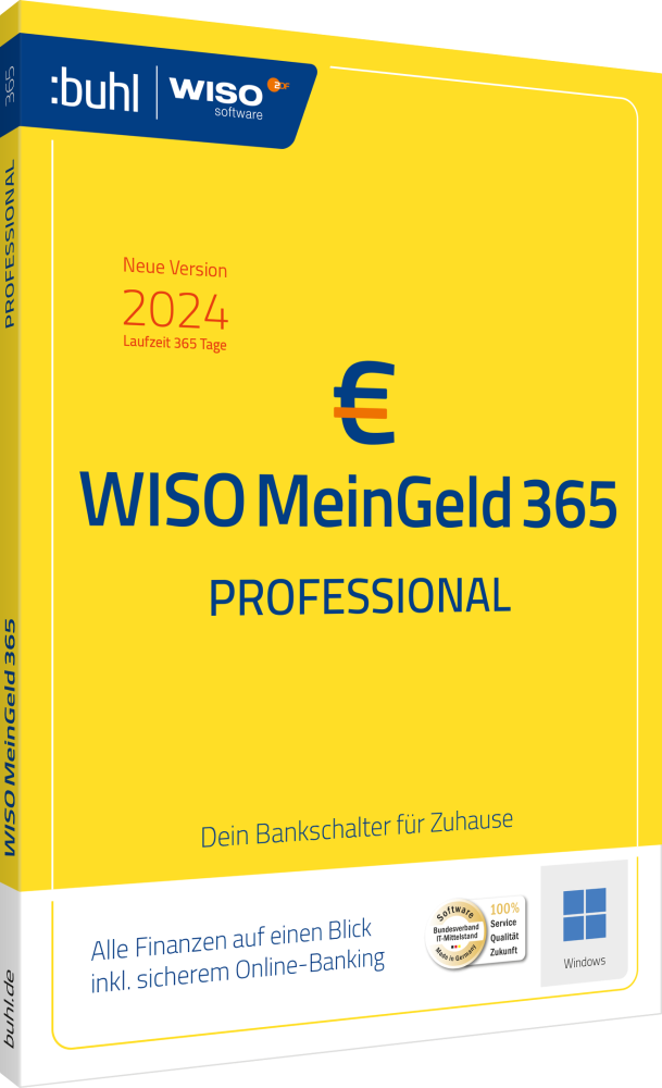 WISO My Money Professional 365 (Versione 2024)